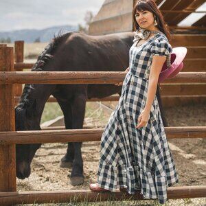 Revivall Clothing White Bear Dress